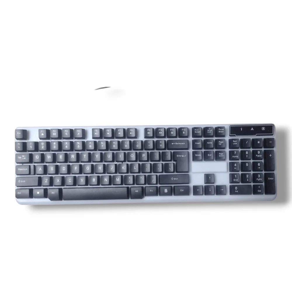 EUC Unlocked USB Wired LED Gaming Keyboard